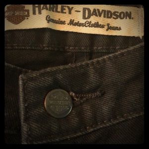 Harley Davidson black jeans
